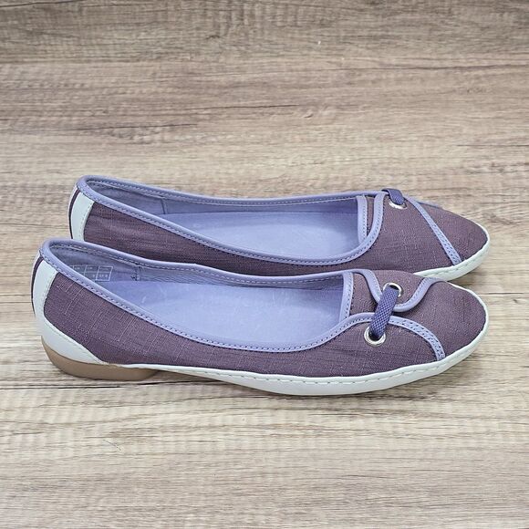 PF Flyers Women's Size 7 Purple Slip On Shoes - Picture 1 of 9